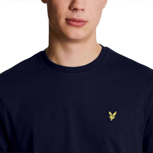 (L,Dark Navy)Men's Short Sleeve T-Shirts, Regular Fit, Crew Neck 1