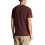 (S,Burgundy)Men's Short Sleeve T-Shirts, Regular Fit, Crew Neck 2