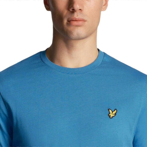 (L,Blue)Men's Short Sleeve T-Shirts, Regular Fit, Crew Neck 2