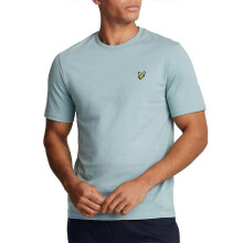 (M,Washed Blue)Men's Short Sleeve T-Shirts, Regular Fit, Crew Neck