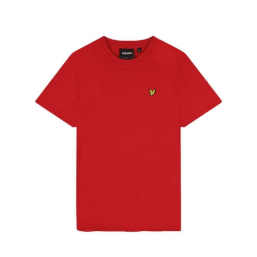 (S,Red)Men's Short Sleeve T-Shirts, Regular Fit, Crew Neck 1