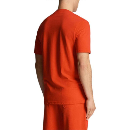 (S,Red)Men's Short Sleeve T-Shirts, Regular Fit, Crew Neck 2