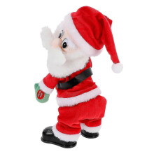Electric Twerking Santa Toy for Kids Christmas Party Favors Decorations Assorted Colors 1Pcs