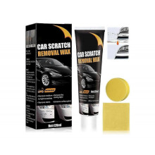 Car scratch repair paste, 2024 new car scratch remover, car scratch repair paste polishing wax, car scratch remover set (with rag and sponge) for car