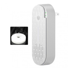 (White) Plug In Filterless Airs Ionizer Compact Portable Design for Bedroom
