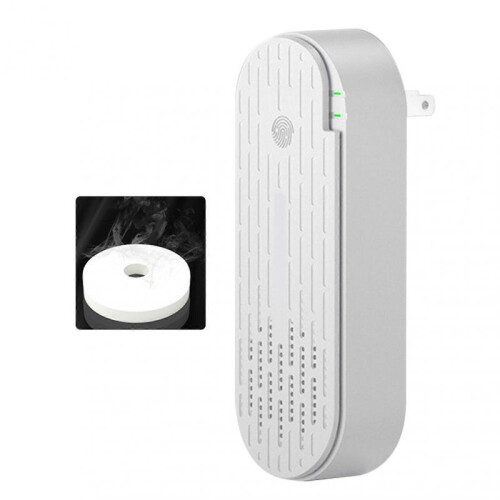 (White)Plug In Filterless Airs Ionizer Compact Portable Design for Bedroom