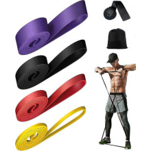 Resistance Bands Set for Men Women,with Different Resistance Levels, for Strength Training Fitness Yoga Toning,(Purple/Red/Black/Yellow)