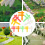 20Stück Holzschild Landschaft Zäune DIY Garten Simulation 6