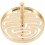 Incense Press Mold Brass Tool With Classical Pattern 1