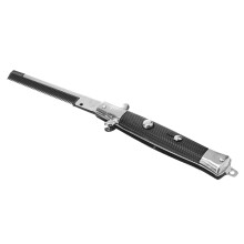 1Pc Foldable Metal Spring Comb With Plastic Handle For Men