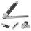 1Pc Foldable Metal Spring Comb With Plastic Handle For Men 4