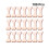 100Pcs Bone Shape Wooden Cutouts For Craft Art Diy Projects 8