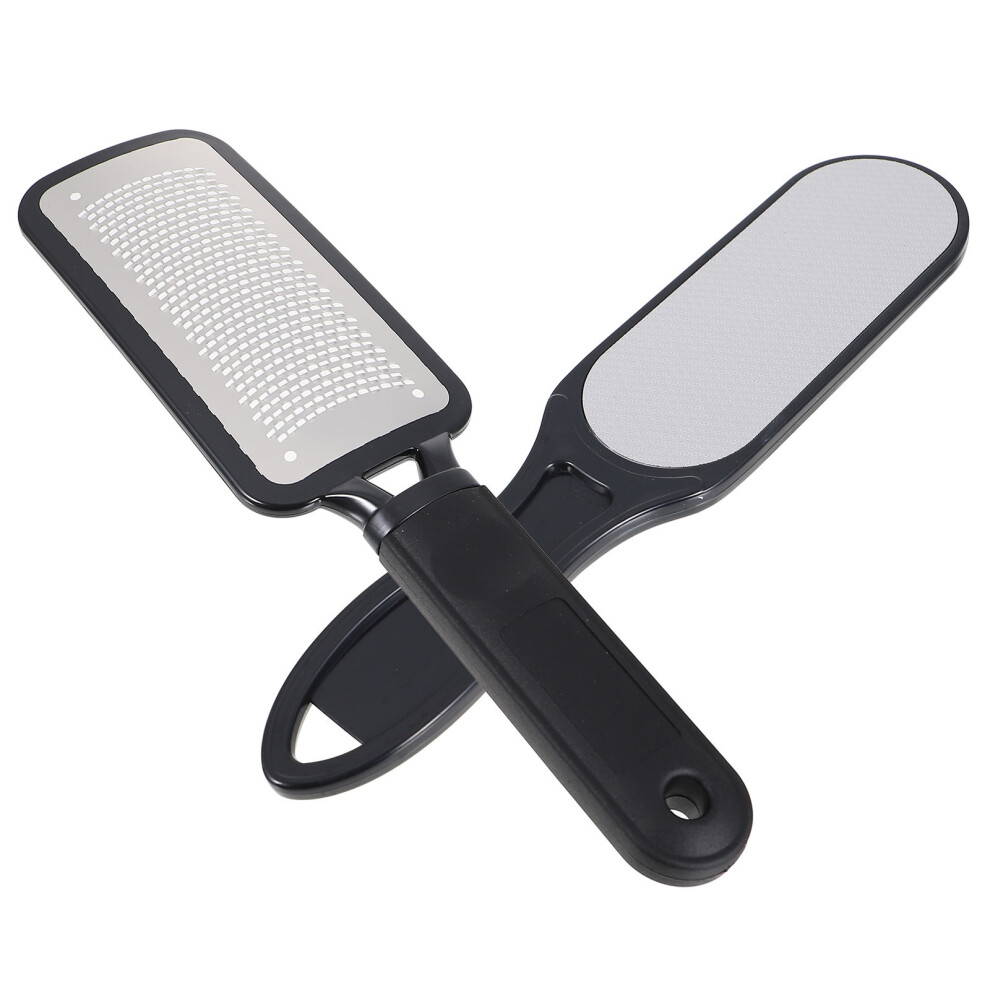 Aboofan 2Pcs Stainless Steel Foot File For Dead Skin And Removal