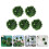 5Pcs Simulation Plant Topiary Balls Decorative Ceiling Ornaments 7