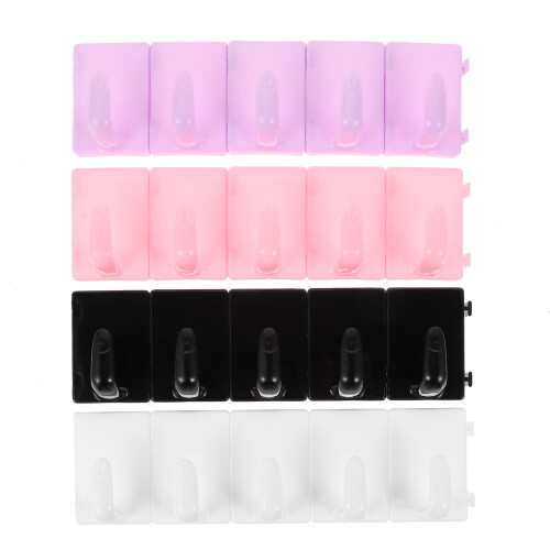 4Pcs Plastic Nail Supports For Professional Manicurist Tip Holders