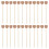 100Pcs Bamboo Cocktail Picks Fruit Appetizer Skewers 4