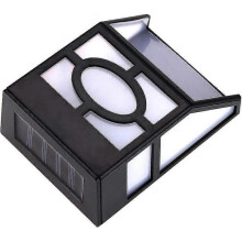 (Warm White light) Solar Lights Outdoor, Wall Mount Waterproof 2 LED Light Outdoor Garden Path Landscape Fence Yard Lam 2025