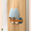 bathroom slipper rack wall mounted adjustable shoes organizer blue 3