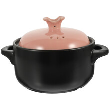 Ceramic Stock Pot With Double Ear Handle For Stovetop