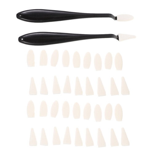 Sets Blending Sponge Pens With Replacement Heads For Precise Sketching