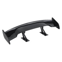 (Charm Black) Universele auto achterspoiler met race-optiek, lichtgewicht ABS achterspoiler voor aut