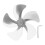 Aluminum Alloy Stove Fan Blade Replacement Silver 5-Blade Circulator 2