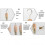 Industrial Solid Wood Rotary Hooks, Heavy Duty Wall Mounted Multifunctional Hanging Clips 3