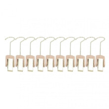 Industrial Solid Wood Rotary Hooks, Heavy Duty Wall Mounted Multifunctional Hanging Clips