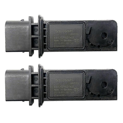 2-Pack MAF Mass Air Flow Sensor for, OEM 0281002695/A6420940148
