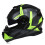 Helmaccessoires Motorfiets Flip Up Helm Veiligheid, L, 3 1