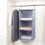 3 Compartment Wall Mounted Wardrobe Organizer, Hanging Cloth Wardrobe with Folding Iron Frame 4