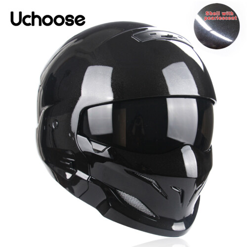 Helmaccessoires Nieuwe Scorpion Helm Retro Motorfiets, L, 5