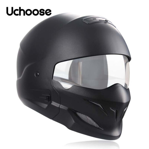 Helmaccessoires Nieuwe Scorpion Helm Retro Motorfiets, L, 4