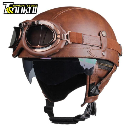 Helmaccessoires Motorhelm DOT Goedgekeurd Duits,M,537-Rood 1