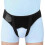 (L, Black) Groin support belt with removable pads for hernia relief 1