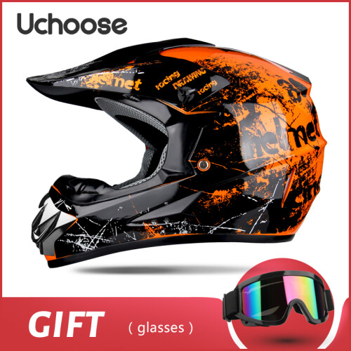 Helmaccessoires Beschermende helm Motocross Motorfiets,M,7