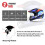 Helmaccessoires Beschermende helm Motocross Motorfiets,M,7 3
