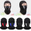 Helmaccessoires Balaclava Motorfiets Volgelaatsmasker, Wit 3