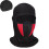 Helmaccessoires Balaclava Motorfiets Volgelaatsmasker, Wit 4