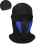 Helmaccessoires Balaclava Motorfiets Volgelaatsmasker, Wit 5
