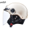 Helmaccessoires Retro Motorhelmen met Harley, wit 2 1