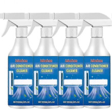 (4pcs) Air Conditioner Cleaning Foam Air Conditioner No Wash Coil Dirt Clean Washing Condenser Deodorizer Cleaner AC Cleaner Foam Spray 2025