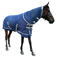 GANGXUN 1200D Oxford cloth waterproof and warm riding coat with detachable neck warmer design. Winter warm riding blanket. Size: 78 inches/145 cm.