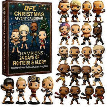UFC Christmas Advent Calendar Blind Box Christmas Tree Decoration Acrylic Pendant