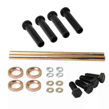 Two Front Lower A-Arm Bushing & Shaft Kit Polaris Scrambler 500 97-12 2x4 4x4