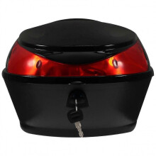 Milisten motorcycle top box scooter tour tail box luggage storage carrier ergonomic backrest 2025