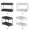 (1) Under Sink Storage Rack- Multi-use Kitchen Organizer with Sliding Drawer, Durable Stainless Steel, Bathroom Vanity Organizer 3