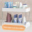 (1) Under Sink Storage Rack- Multi-use Kitchen Organizer with Sliding Drawer, Durable Stainless Steel, Bathroom Vanity Organizer 2