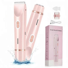 (Pink) 2 in 1 Hair Trimmer