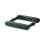 (green) Foldable Trash Holder. Wall Mounted Garbage Bag Rack. Convenient Kitchen Organizer 1